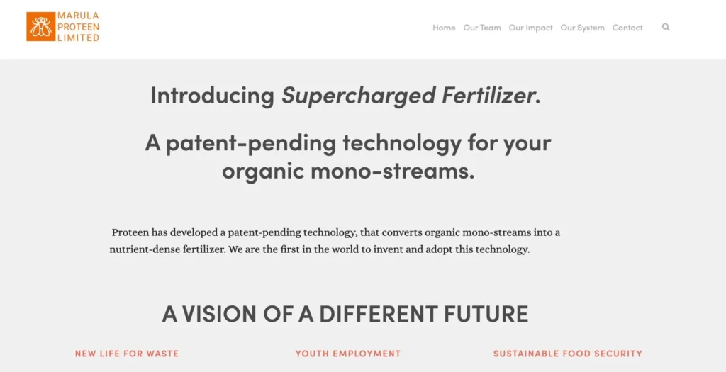 Proteen, organic fertilizer producer from Kenya